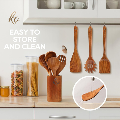 Ko" Natural Wood Kitchenware